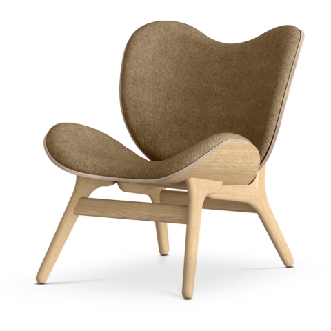 Umage A Conversation Piece naturel houten fauteuil Sugar Brown