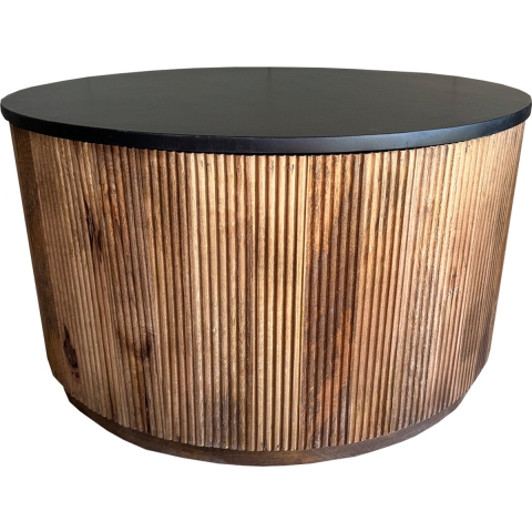 Old Inn - Salontafel box Rome Zwart klein