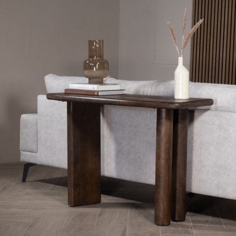Giga Meubel - Sidetable Mangohout Bruin - 113x44x76cm