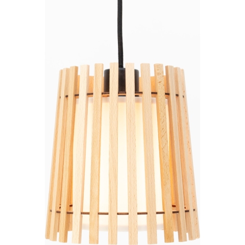 EGLO Fattoria Hanglamp - E27 - Ø 20 cm - Zwart|Bruin|Wit