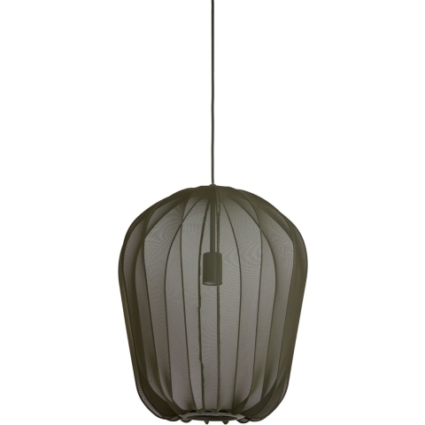 Light & Living Plumeria Hanglamp - H 50 x Ø 42 cm - Donkergroen
