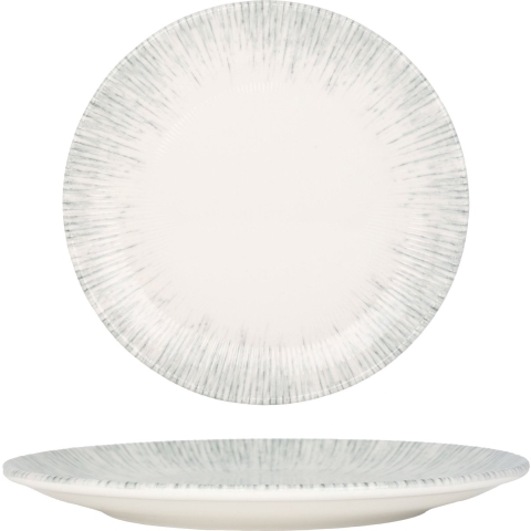 Bonna Gebaksbord - Iris - Porselein - 17 cm - set van 6