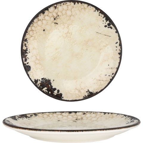 Rinart Gebaksbord - Vega - Porselein - 21 cm - set van 6