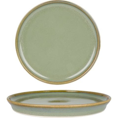 Bonna Gebaksbord - Sage Hygge - Porselein - 16 cm - set van 6