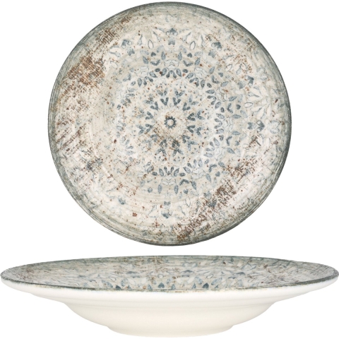 Rinart Pastabord - Fade - Porselein - 27 cm (400cc) - set van 2