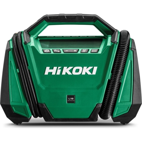Hikoki UP18DAW4Z Accu Compressor - 16L/Min. - 11 Bar - Exclusief accu&apos;s En Lader - UP18DAW4Z