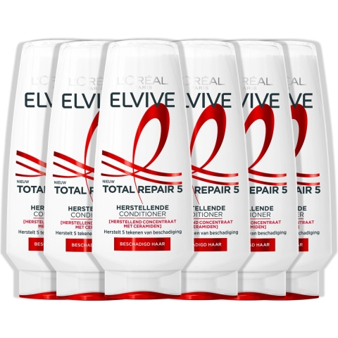 6x L'Oréal Elvive Total Repair 5 Conditioner 200 ml