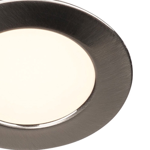 SLV 112225 DL 126 LED-inbouwlamp LED LED vast ingebouwd 3 W Metaal (geborsteld)