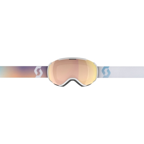 Scott Faze II skibril wit/roze