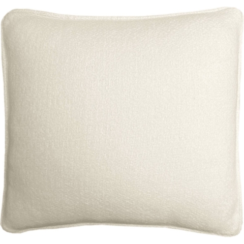 Malagoon Recycled Wool Sierkussen 50 x 50 - Abbey White