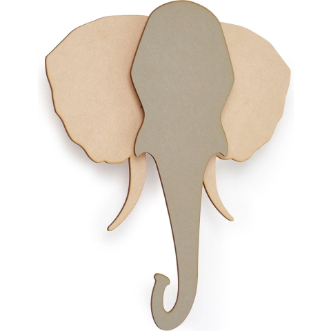 Van Tjalle en Jasper Dieren muurlamp - Olifant