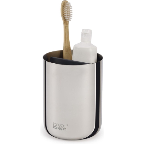 Joseph Joseph EasyStore Luxe Tandenborstelhouder S - RVS