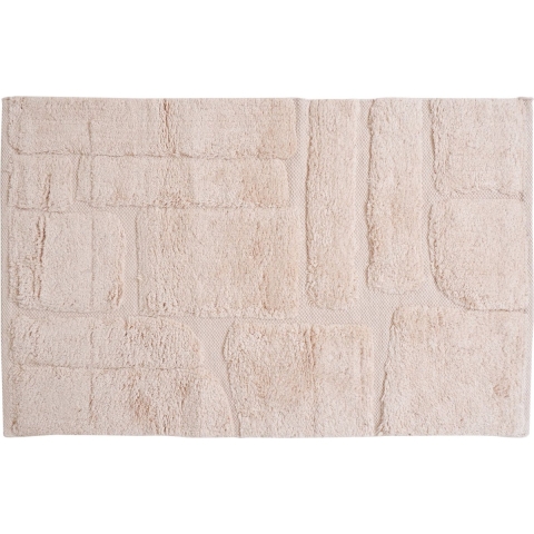 Veer Carpets - Badmat Bibi - Beige 50 x 80 cm