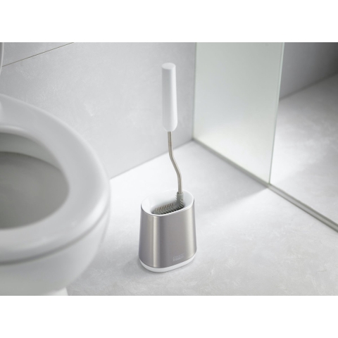 Joseph Joseph - Flex Steel Toiletborstel, met Houder - Joseph Joseph