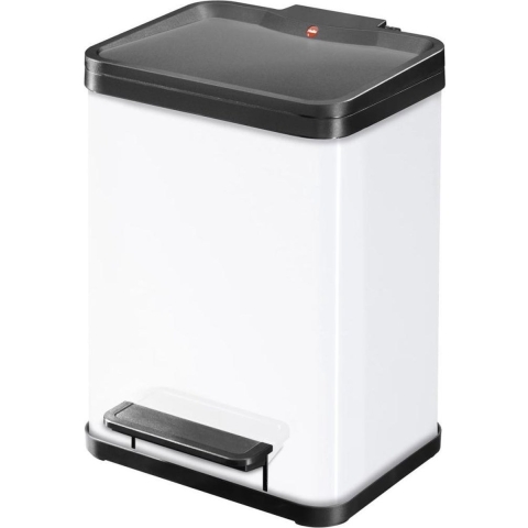 Hailo Prullenbak Oko Duo Plus M 2x9 - wit