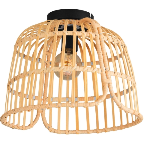 EGLO Glyneath Plafondlamp Ø 37,5 cm - Bruin