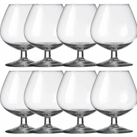8x Whiskyglazen transparant 800 ml Specials -