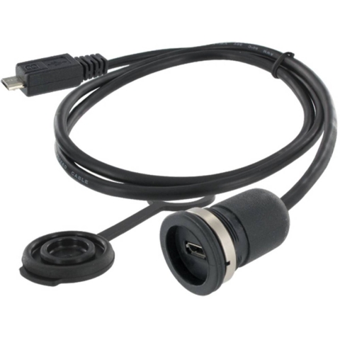encitech Encitech 1310-1013-01 USB 2.0 bus Micro-B Chassisbus, inbouw M16 1 stuk(s)