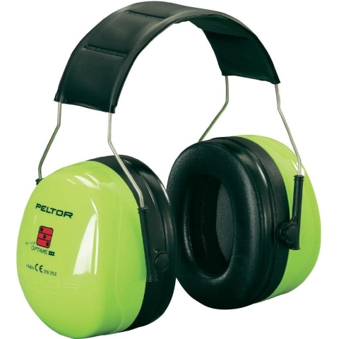 3M Peltor H540 Optime Lll Gehoorkap Met Hoofdbeugel - Hi-Viz