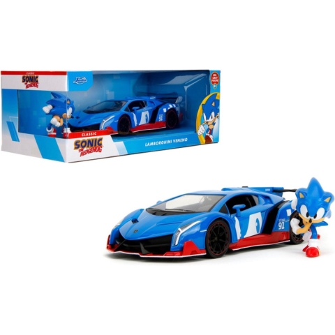 JADA TOYS Sonic Lamborghini Veneno Kant-en-klaar model Personenauto (model)