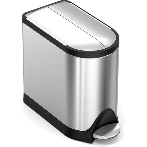 Simplehuman Butterfly Pedaalemmer 10 Liter Vingerafdrukvrij