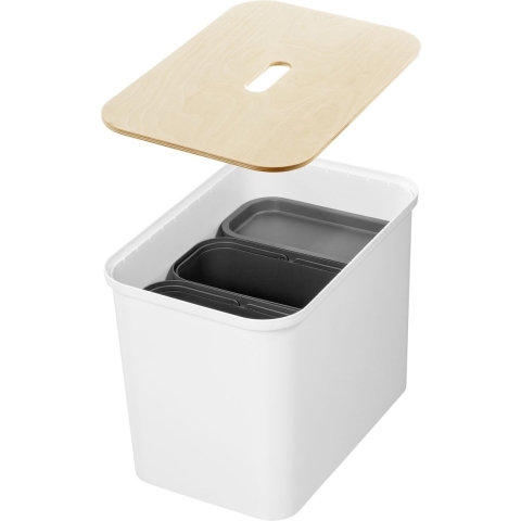 Orthex Smart Collect Afvalscheider- Wit