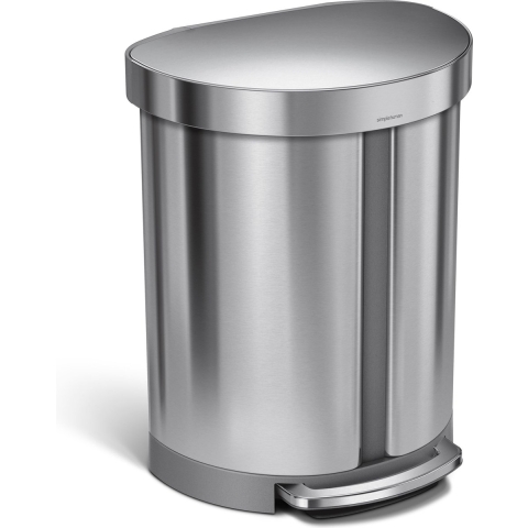 Simplehuman - Liner Pocket Afvalemmer,Half Rond, Recycler, 23+33 L, Zi