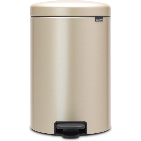 Brabantia NewIcon Pedaalemmer 20 L - Metallic Gold