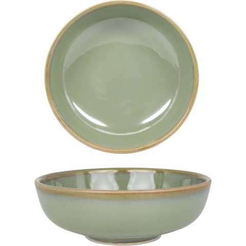 Bonna Kommetje - Sage Hygge - Porselein - 14 cm (400cc) - set van 6