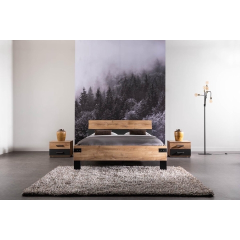 Goossens Basic Bedframe Industrial, 180 x 200 cm