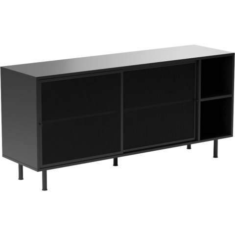 Nordic Home Sadie sidetable 160 cm - zwart