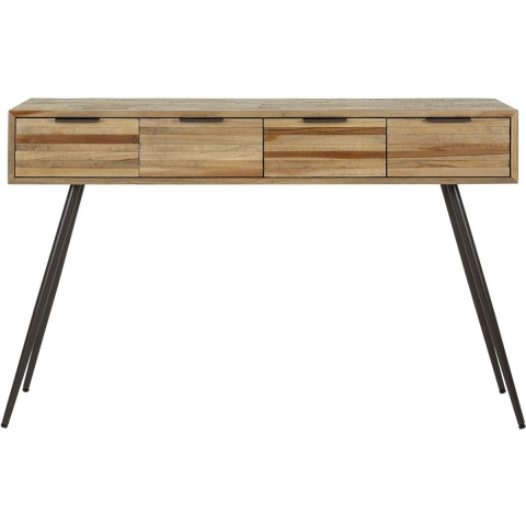 Fraaai - Sema haltafel 4 lades teakhout