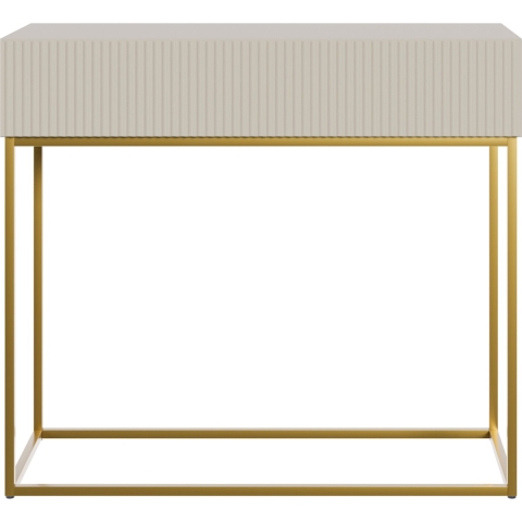 NADUVI Collection Vesper Sidetable - Greige / Goud