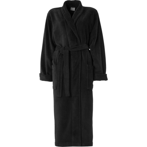 Seahorse badjas Pure - Zwart - L