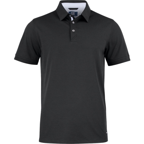 Cutter & Buck 354420 Advantage Premium Polo Heren - Zwart - L