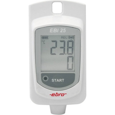 ebro EBI 25-T Temperatuur datalogger Te meten grootheid: Temperatuur -30 tot 60 °C