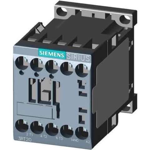 Siemens 3RT2015-1BB41 Contactor 3x NO 3 kW 24 V/DC 7 A Met hulpcontact 1 stuk(s)