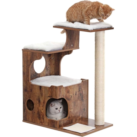 ACAZA Krabpaal Vintage bruin