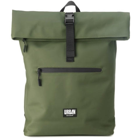 Bombata Backpack Urban Big Boston Khaki | Tassen&Sleeves | 8059395581658