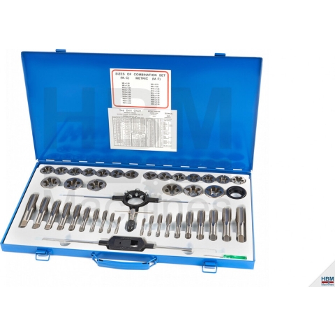 HBM 45-delige m6-24 tap en snijset