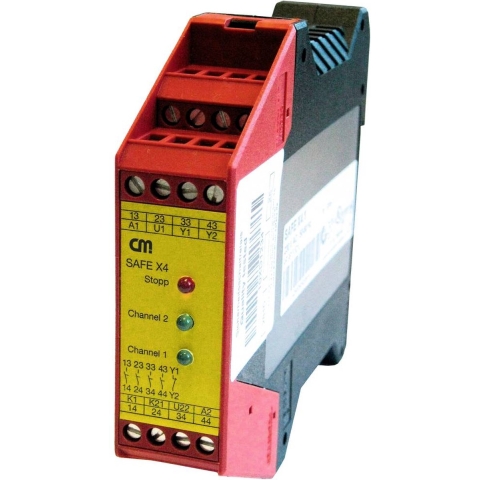 CM Manufactory SAFE X 4.1 Uitbreidingsmodule Voedingsspanning (num): 230 V/AC 4x NO, 1x NC 1 stuk(s)