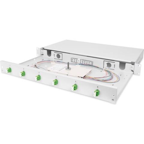 Digitus DN-96330/9APC Glasvezel-splitterbox Ingericht