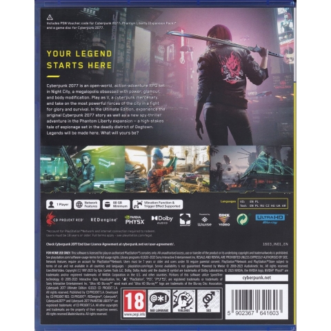 Cyberpunk 2077 Ultimate Edition