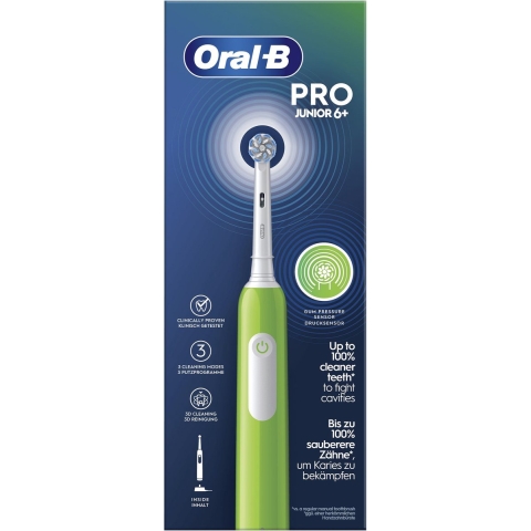 Oral-B Pro Junior 6+ 743027 Elektrische kindertandenborstel Groen