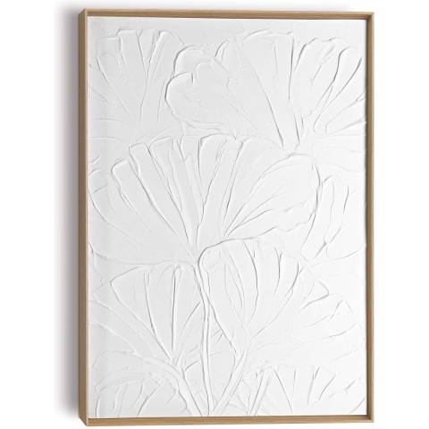 Reinders - Flowers White - Craft Art Schilderij 50x70cm Hout