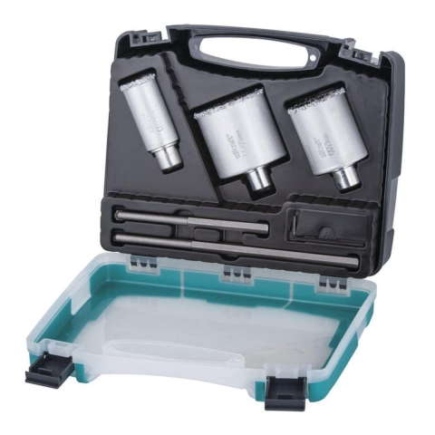 Wolfcraft Gatenzaagset | HM | Ø33, Ø53, Ø68 mm | 5-delig - 1003000