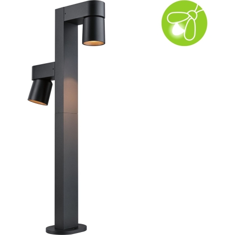 Paulmann 94825 Kimu Staande LED-tuinlamp LED 7.8 W, 7.8 W Antraciet