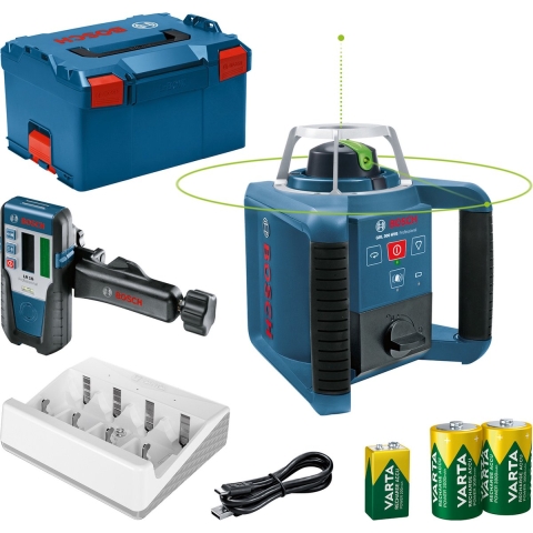 Bosch Professional GRL 300 HVG + LR 1 G in L-BOXX Rotatielaser