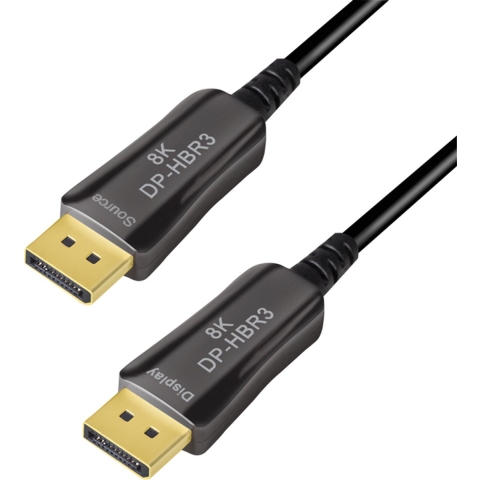 LogiLink DisplayPort AV Aansluitkabel [1x DisplayPort - 1x DisplayPort] 15 m Zwart