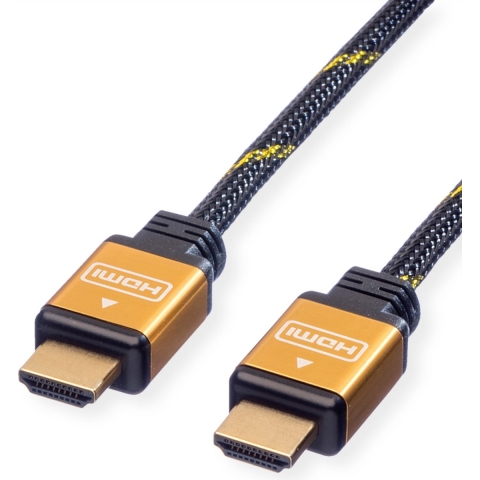 ROLINE GOLD HDMI High Speed Kabel, M/M, 10 m